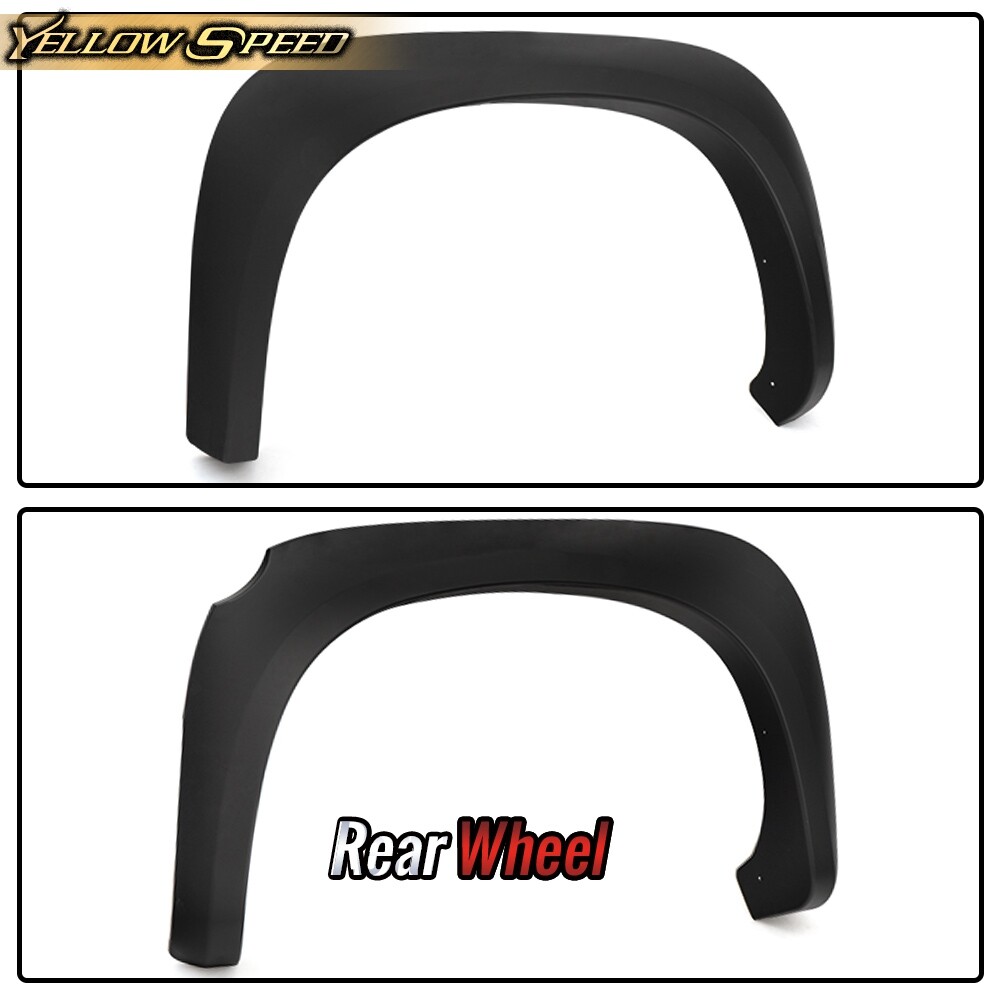 Set Of 4 Factory Style Fender Flares Fit For 20052011 Dodge Dakota