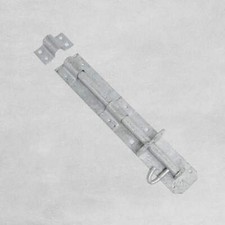 Heavy Brenton Galvanised Padbolt - 300mm Gate Shed Door Hardware Ironmongery