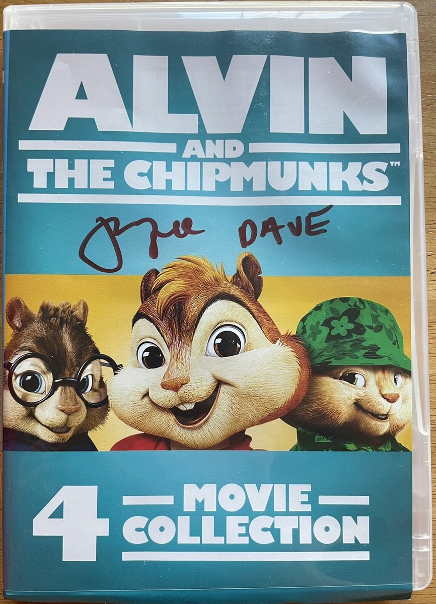 Jason Lee Autograph Alvin and the Chipmunks: 4-Movie Collection