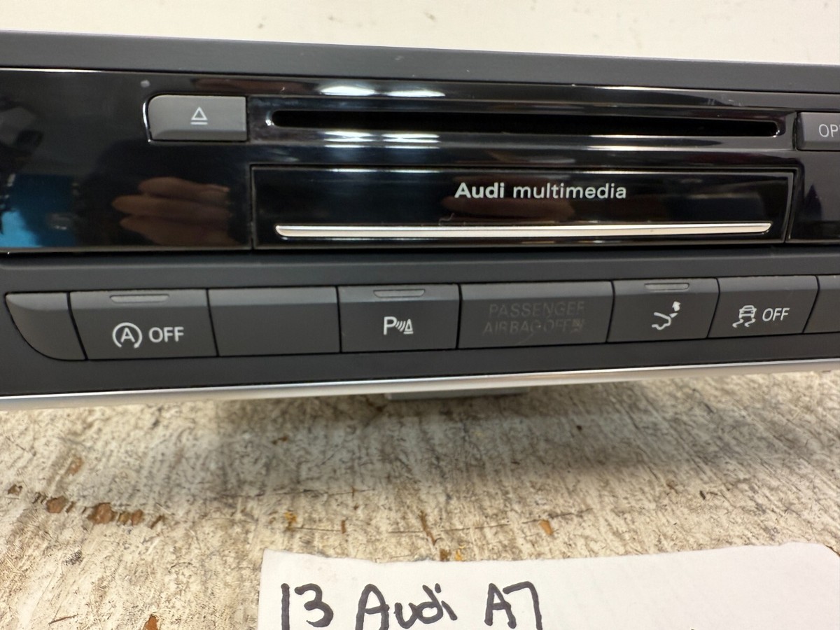 12-15 AUDI A7 A6 S7 S6 OEM MMI MULTI MEDIA HEAD UNIT DVD CD DRIVE