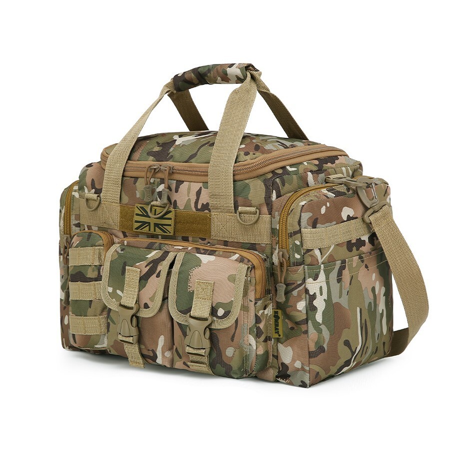 Kombat UK Saxon Holdall 35L Military  Bag Army Style Molle Compatible BTP Camo