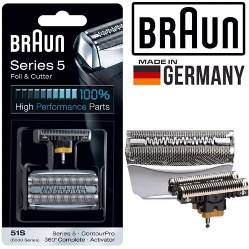 Braun Series 5 51S Scherfolie und Klingenblock Kombipack - DE FAST DISPTACH - Bild 1 von 1