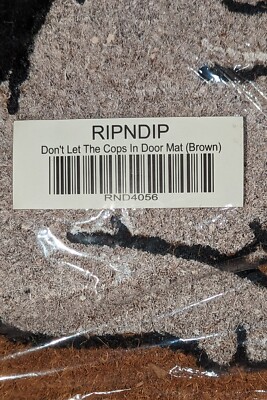 RIPNDIP Don't Let The Cops In Rug | eBay