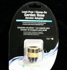 Universal Garden Hose (Clamp on) Adapter 3/4" Male Hose Thread 55/64 - 27" Male