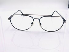 Vintage Nautica T101 042 Black Gray Pilot Sunglasses Japan FRAMES ONLY