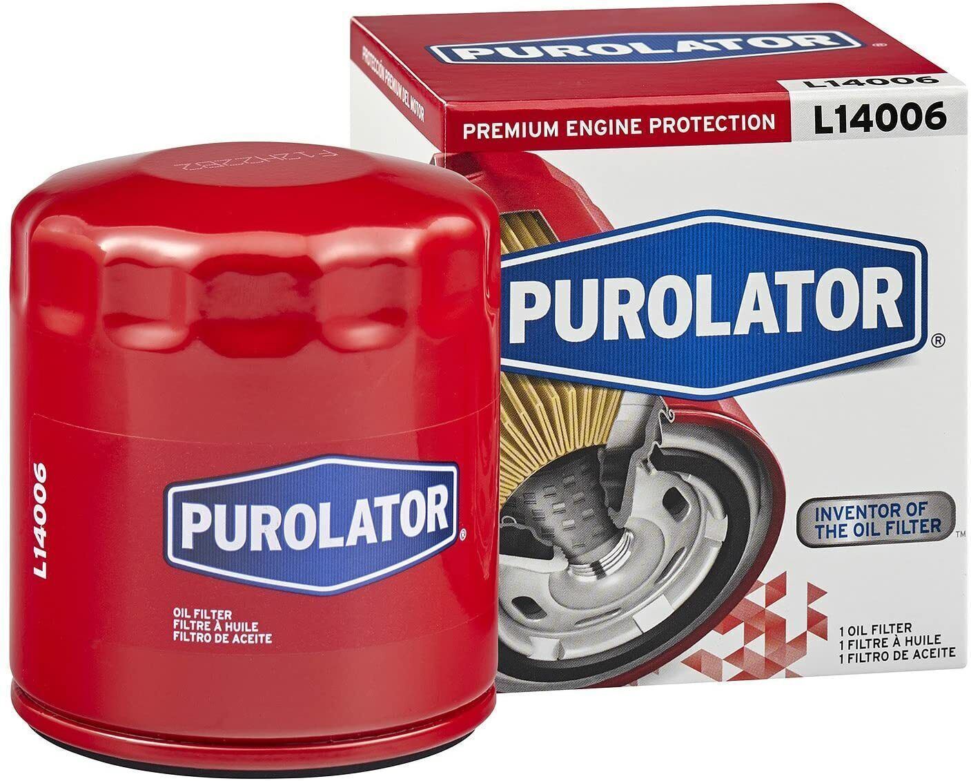 Purolator L14006 Premium Engine Protection Spin On Oil Filter