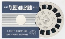 CANNES to ANTIBES The Riviera France 1956 ViewMaster Single Reel 1426