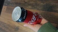 Kuriose Coca Cola Dose Fabrikfehler unge&ouml;ffnet & leer sehr selten f&uuml;r Sammler
