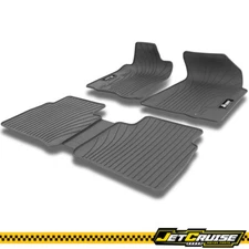 Fits 13-18 Nissan Altima Sedan Latex Floor Mats All Weather Gray Grey Carpet 5PC