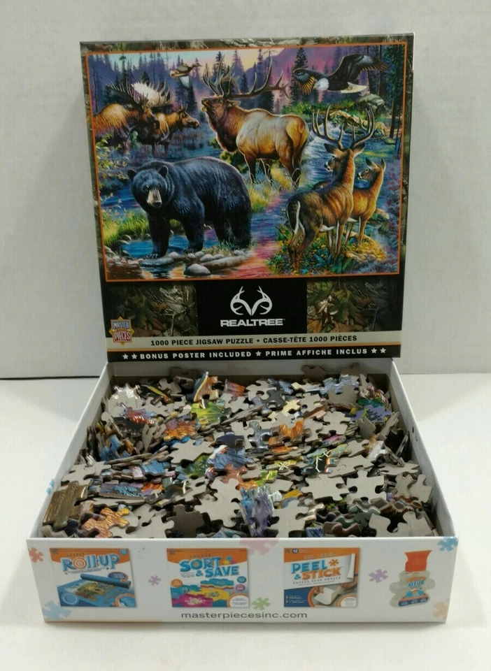 Rompecabezas Realtree 1000 piezas Wild Living Master Pieces PS Foto 3 de 3