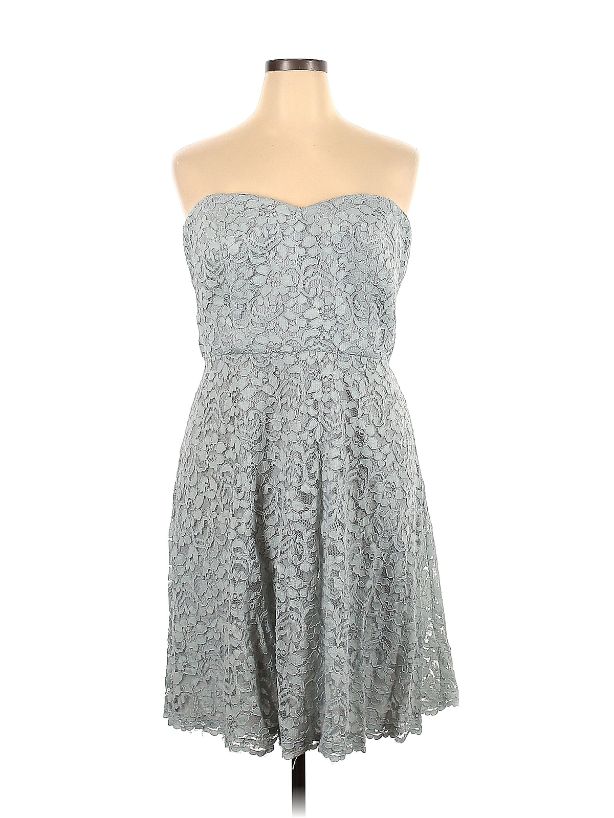 David's Bridal Women Gray Cocktail Dress 18 Plus eBay