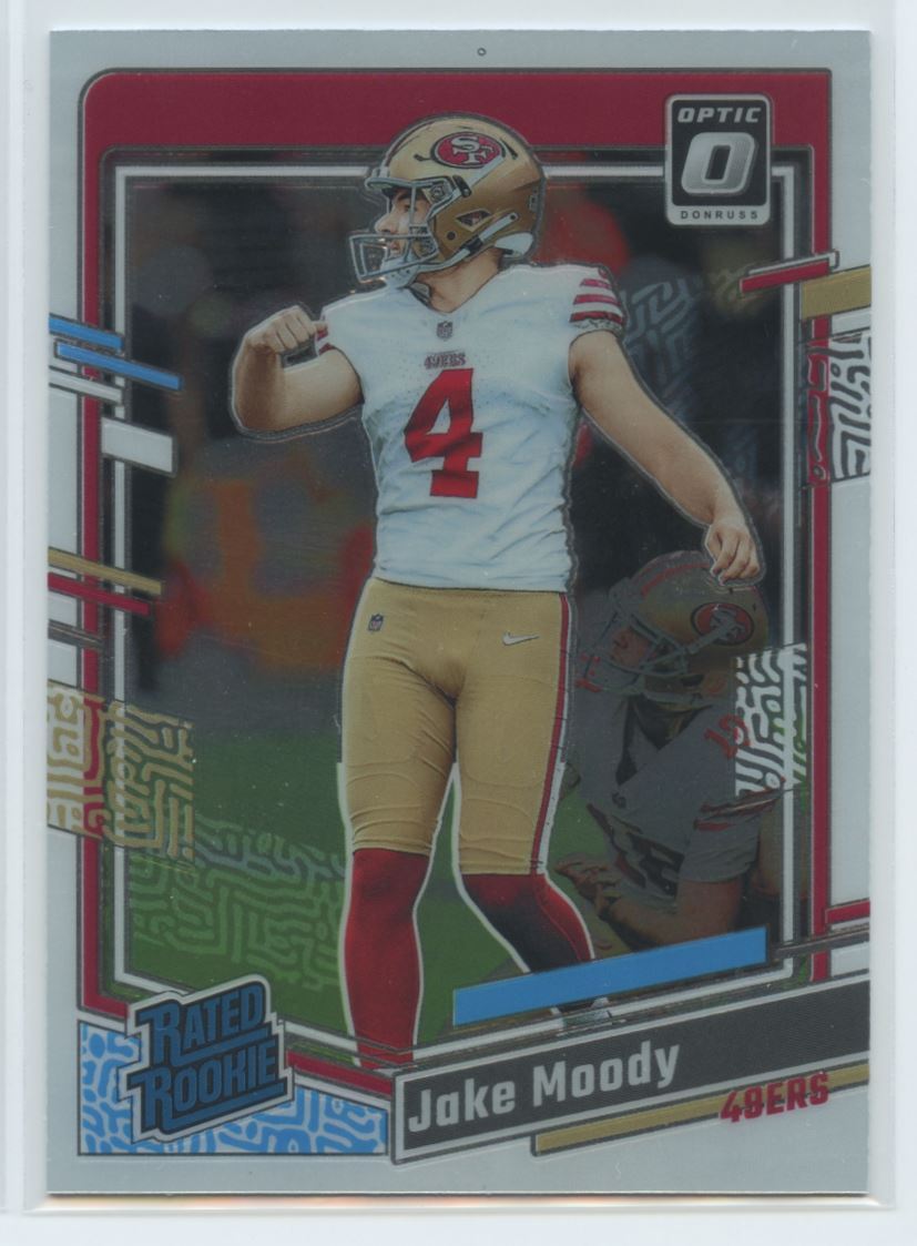 2023 Donruss Optic Jake Moody San Francisco 49ers #289