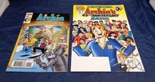 ARCHIE THE MYSTERY OF THE MUSEUM SLEEP-IN & 65th Anniversary Bash #1 Set FCBD 