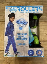 Madd Gear Rollers Light-Up Heel Skates - Glow And Roll Fits Most Shoes NEW