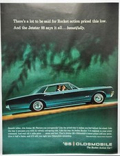 1965 Oldsmobile Jetstar 88 Rocket V-8 Retro Original Print Ad Life Magazine 1965 Oldsmobile Jetstar 88 Rocket V-8 Retro Original Print Ad Life Magazine