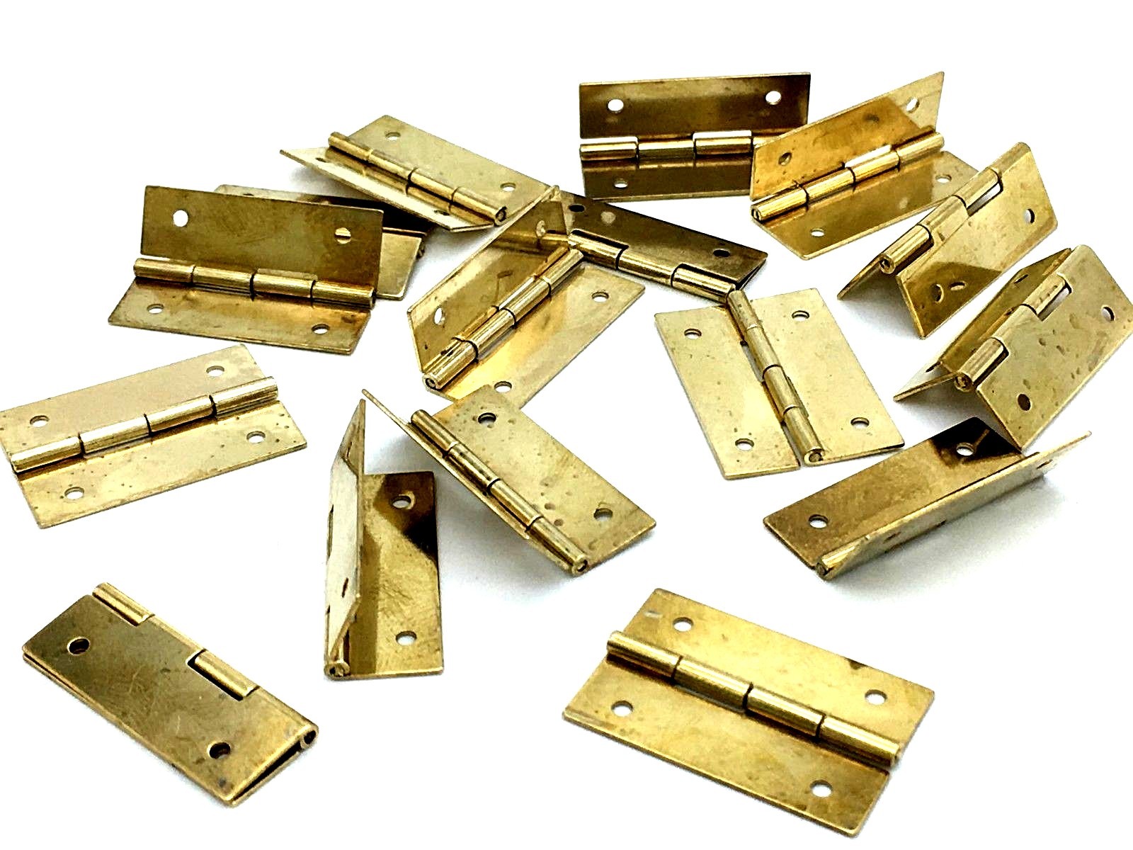 Dolls House Hinges Brass Plated Small 25mm Jewellery Box Hinge (536) eBay