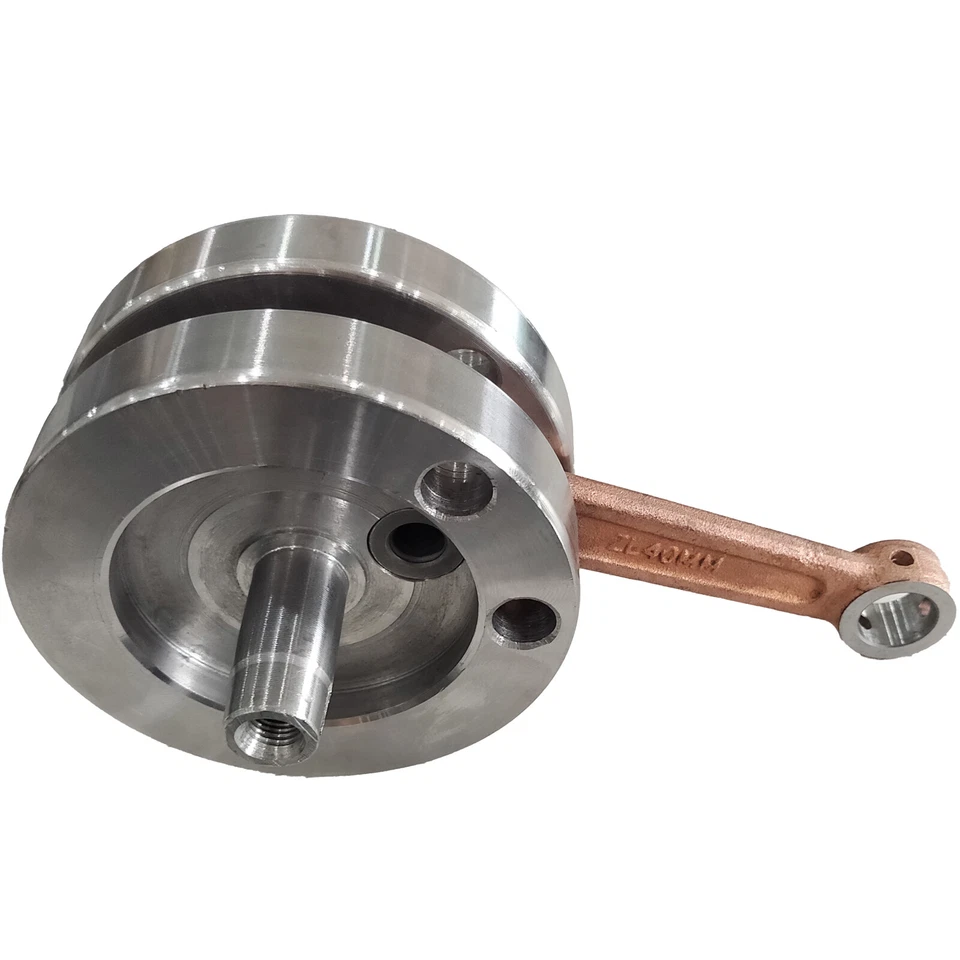 Conjunto de kit de cigüeñal ZL40 con varilla de conexión más larga, ajuste pistón de orificio alto de 80 cc Foto 3 de 4