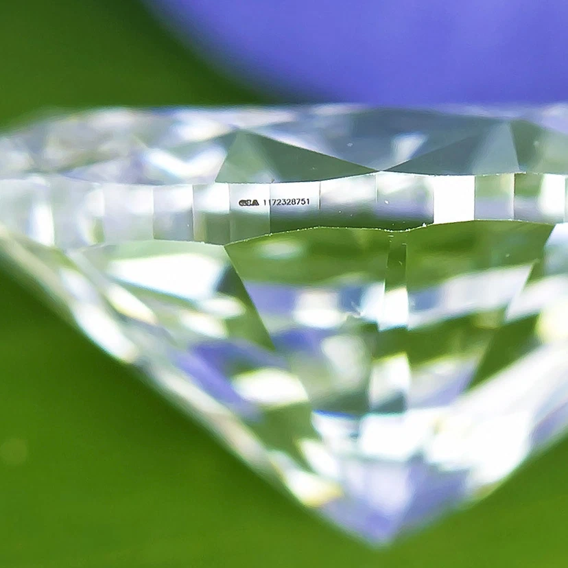 GIA Certified 3/4 carat Marquise Cut Natural Loose Diamond E VS2 ct Solitaire - Image 3 of 4