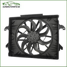 For Ram 1500 2019-2023 V6 3.6L 68268606AB Single Radiator Cooling Fan Assembly