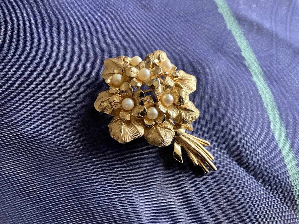 Boucher Signed Fashion Vintage & Antique Brooches & Pins for sale