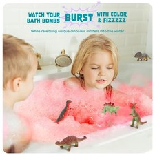 Dino Egg Bath Bombs for Kids - Surprise Dinosaur Toys