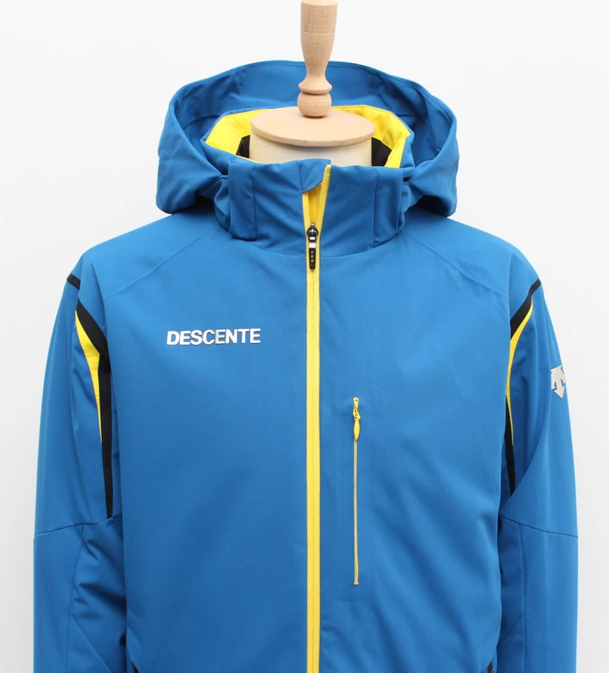 Men's DESCENTE Mason Insulated Ski Jacket Hooded Size 52, L - Image 2 of 4