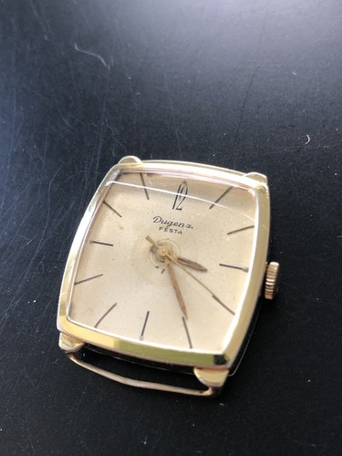 DUGENA „Festa“ Armbanduhr - Handaufzug läuft - Vintage