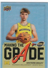 2025 UPPER DECK WORLD OF SPORTS V2 MAKING THE GRADE #MTG-WG WINTERS GRADY