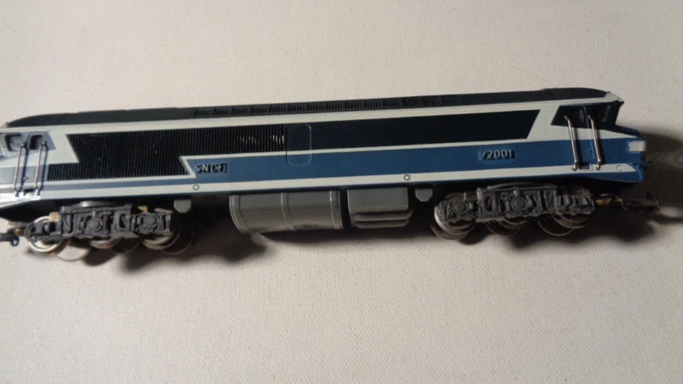 ANCIEN JOUET JOUEF 72001 SNCF LOCOMOTIVE MOTRICE TRAIN H0 no marklin - Photo 3/4