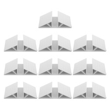 10 Pcs Pet Gate Fence Support Feet Set Dog Panel Triangle Reinforcement Fitting