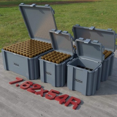 Filamelt Munitionsbox / 7.62x54R /  Klappdeckel  / Patronenbox, Ammo Box