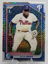  2024 Bowman Chrome Mojo Refractor #BCP-226 Jalvin Arias