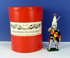 TRADITION 54mm KNIGHTS FOR COLLECTORS SERIES K41 BOUDOUIN D'ANNEQUIN ( BOXED