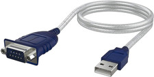 Cavo Da USB a Seriale [9 Pin] DB 9 RS 232, Convertitore Maschio Chipset Prolific