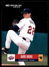 Brad Radke 2005 Donruss #233 Minnesota Twins MLB READ FREE SHIPPING AutographDen