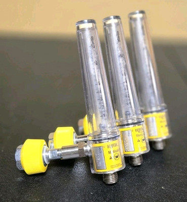 LOT OF 3 ~ Ohmeda Air Flowmeter  - USED and shown. Selling Low and ASIS