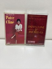 Patsy Cline Lot Of 2 Cassette Tapes Best of Patsy Cline Cassette Remembering