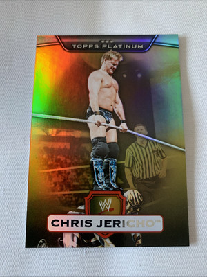 2010 Topps Platinum Gold Chris Jericho #66 /50