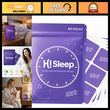 Sleep Patches with Melatonin  Valerian - 60pcs Nighttime Sleep Aid for Adults