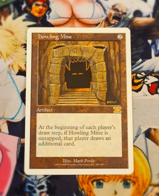 MTG Howling Mine    Nm Magic the Gathering 6th Sixth Edition 1999 MTG OG