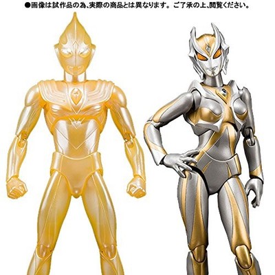 ULTRA-ACT Glitter Tiga Camearra Set Figure Bandai Japan