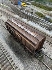 Bachmann 33-125A weathered  35 Ton Bulk Grain Wagon Chocolate Brown BRT 7617