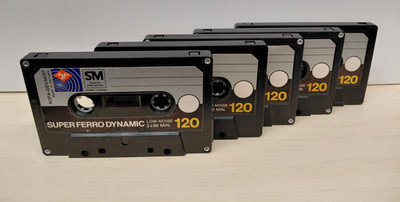 AGFA SUPER FERRO DYNAMIC 120 *UNBESCHRIFTET* Kassette Cassette