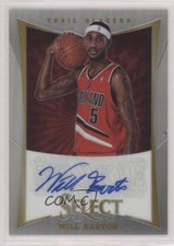 2012-13 Panini Select Silver Prizm 110/199 Will Barton #222 Rookie Auto RC 0s3