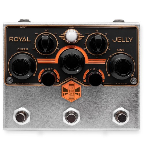Beetronics Royal Jelly Fuzz/Overdrive Blender Pedal