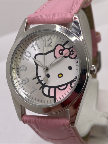 Sanrio Hello Kitty Pink Silver Watch New Battery
