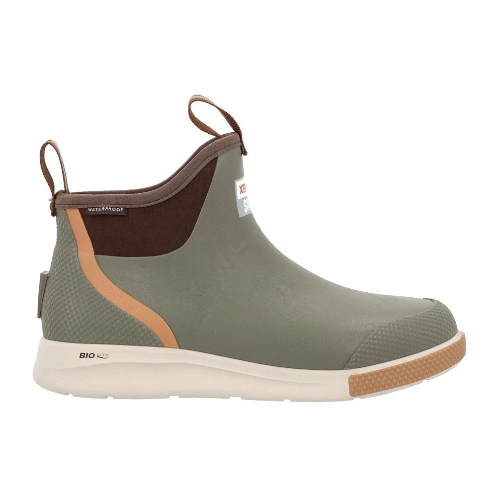 Xtratuf Sport Ankle Deck Rain Mens Green Casual Boots ADSM300