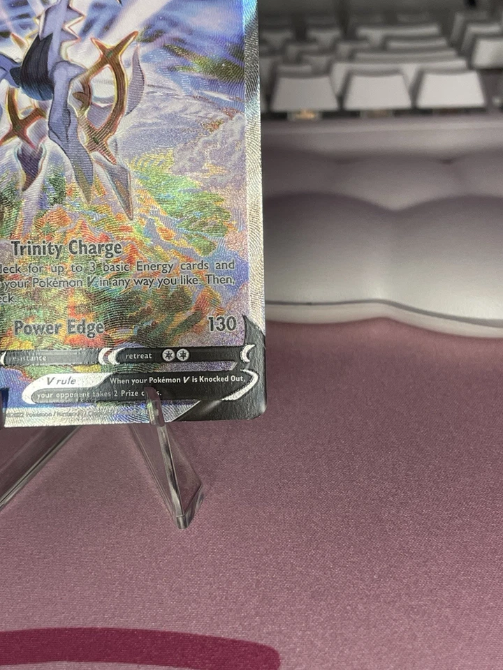 Pokemon TCG NM/M Arceus V 166/172 Brilliant Stars  - Image 4 of 4