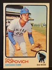 1973 Topps #309 Paul Popovich CUBS