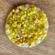 Golden Picky Pad Butter Yellow Picky Pad Skin Picking Fidget Toy Stress Relief